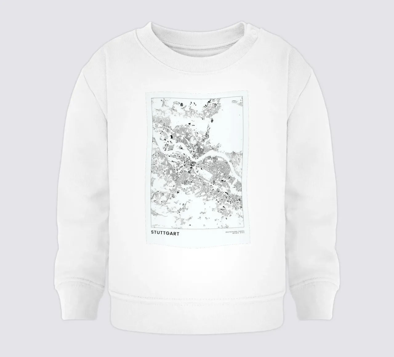 Stuttgart felpa neonato da The Cartography Collection