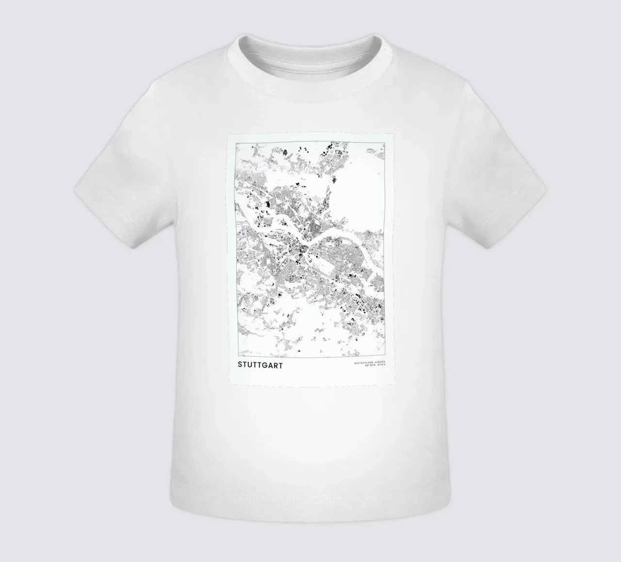 Stuttgart maglietta neonato da The Cartography Collection