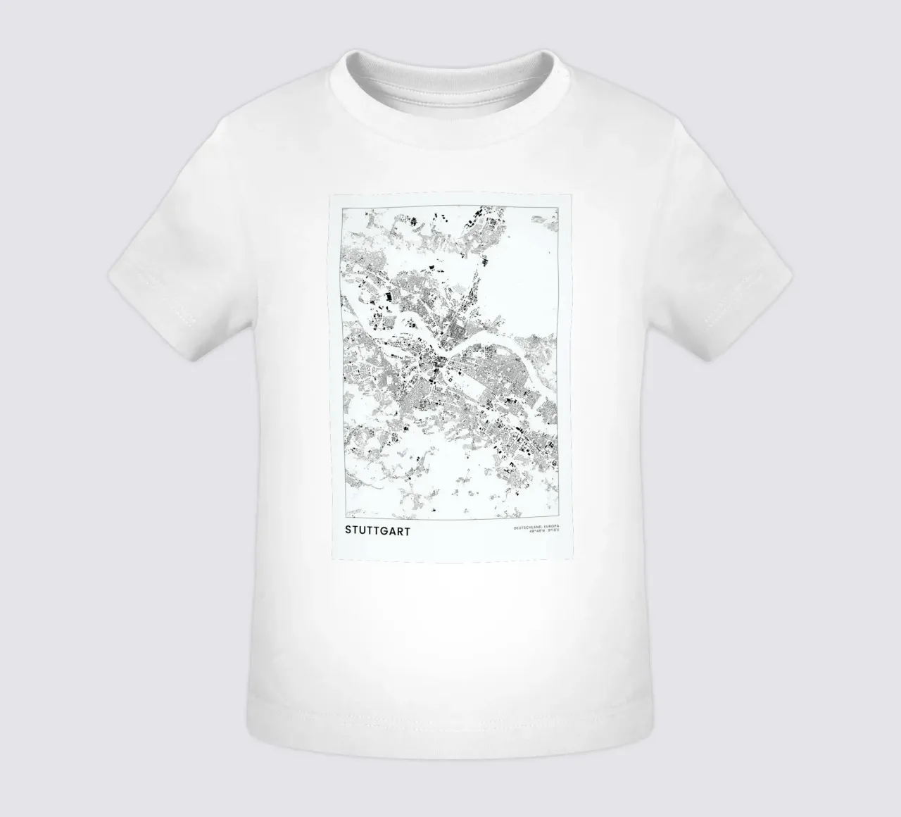 Stuttgart maglietta neonato da The Cartography Collection