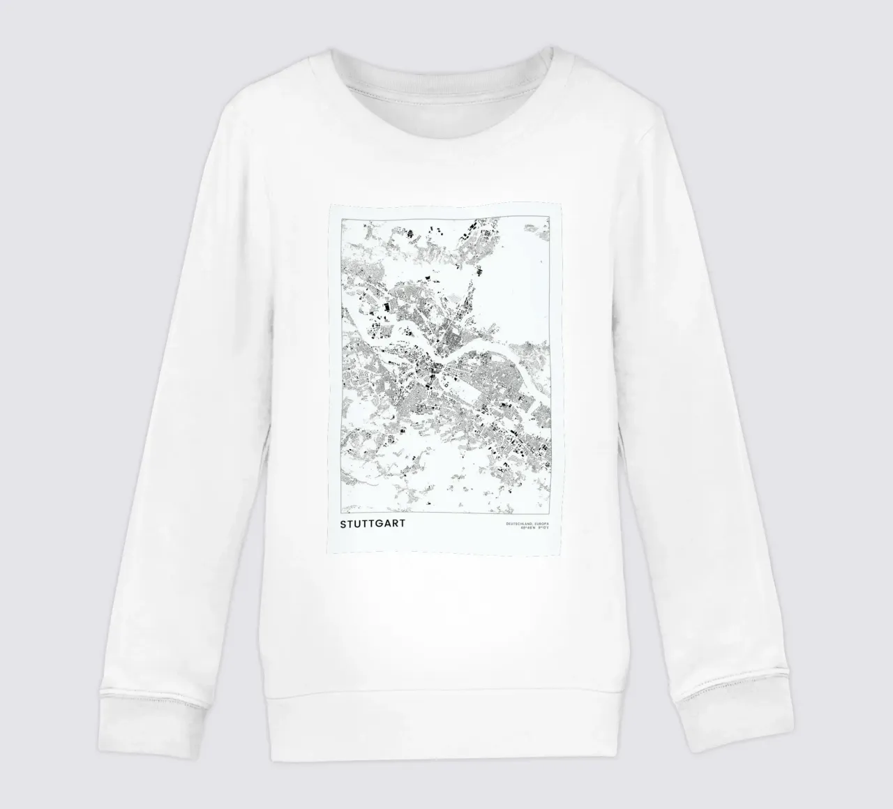 Stuttgart felpa bambino da The Cartography Collection