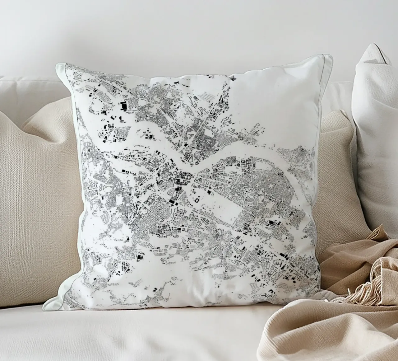 Stuttgart cuscino da The Cartography Collection