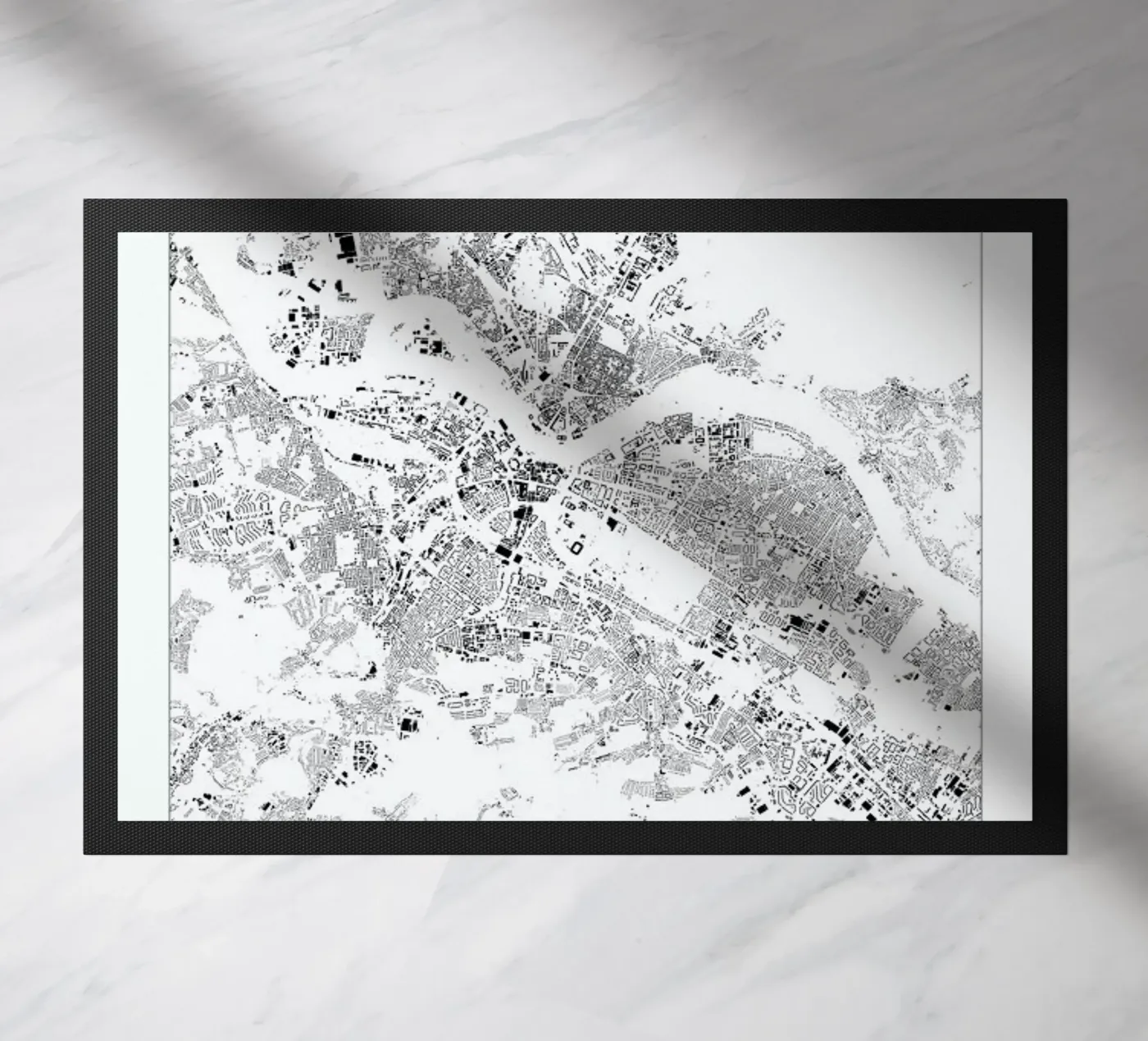 Stuttgart Fußmatte von The Cartography Collection