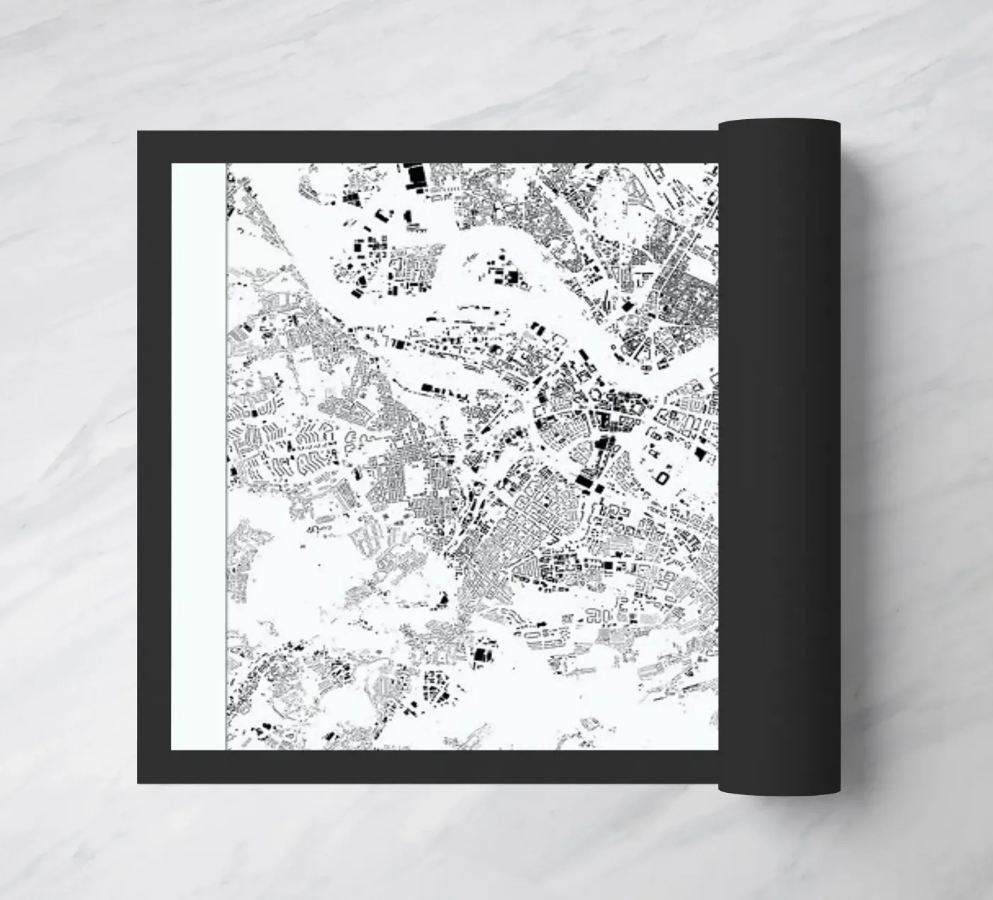 Stuttgart Fußmatte von The Cartography Collection