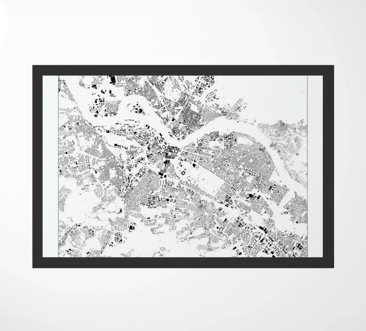 Stuttgart zerbino da The Cartography Collection
