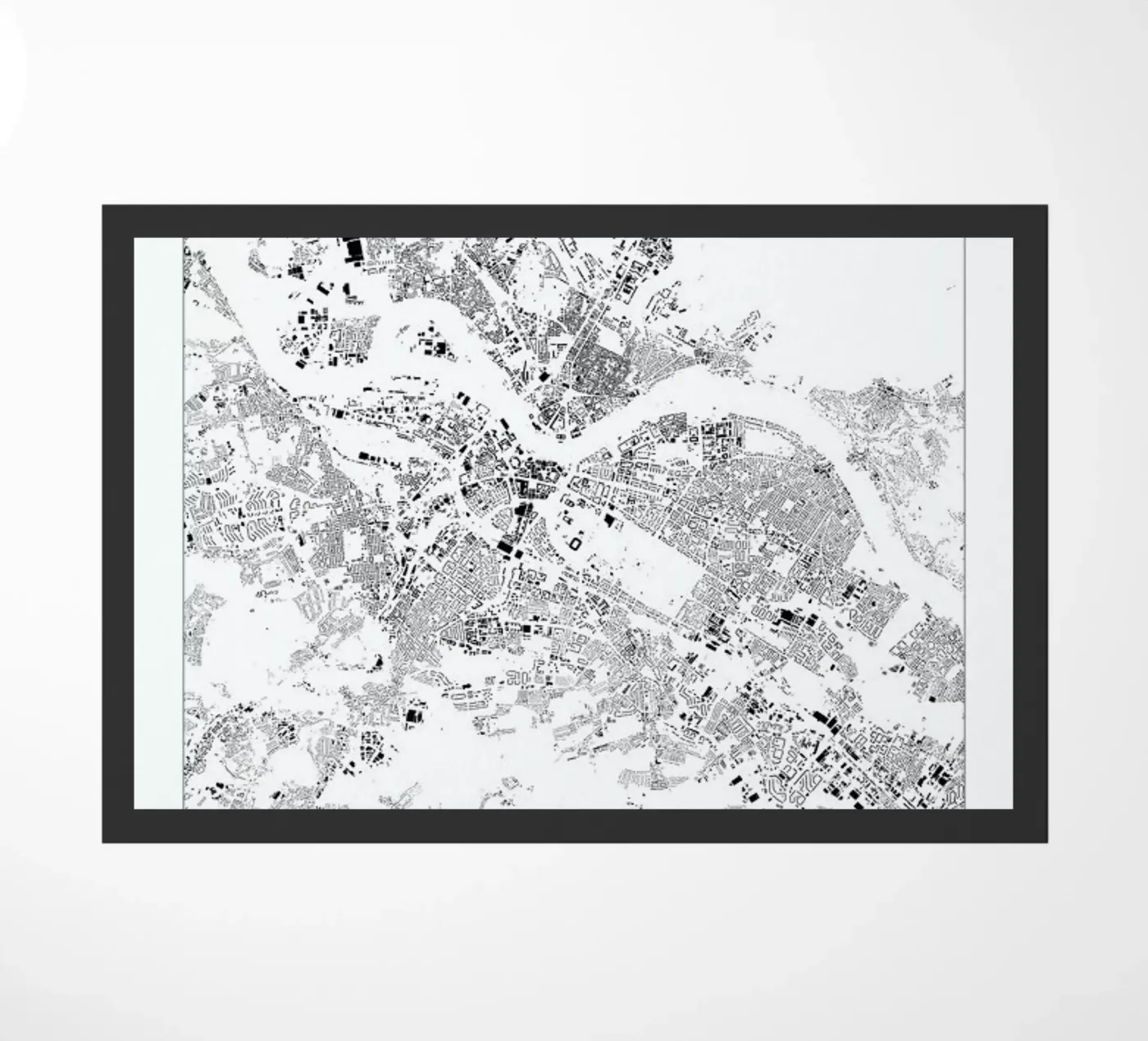 Stuttgart Fußmatte von The Cartography Collection