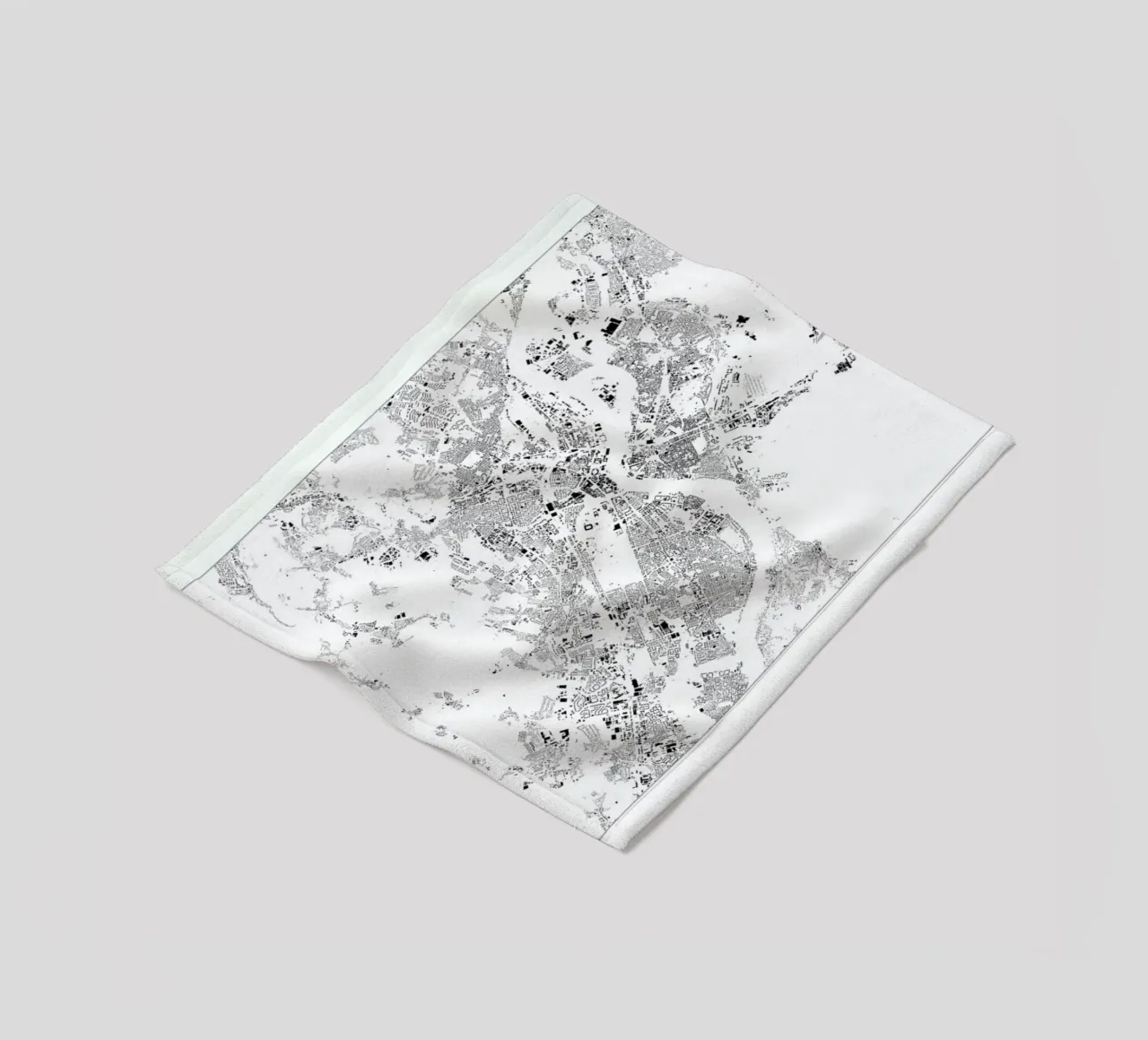 Stuttgart coperta in pile da The Cartography Collection