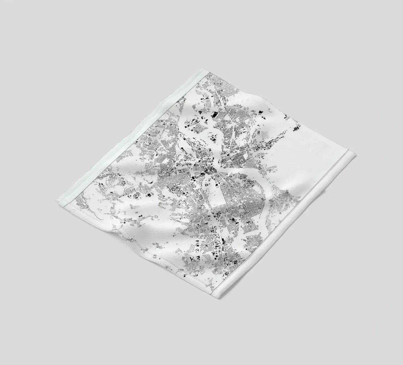 Stuttgart fleecedeken van The Cartography Collection