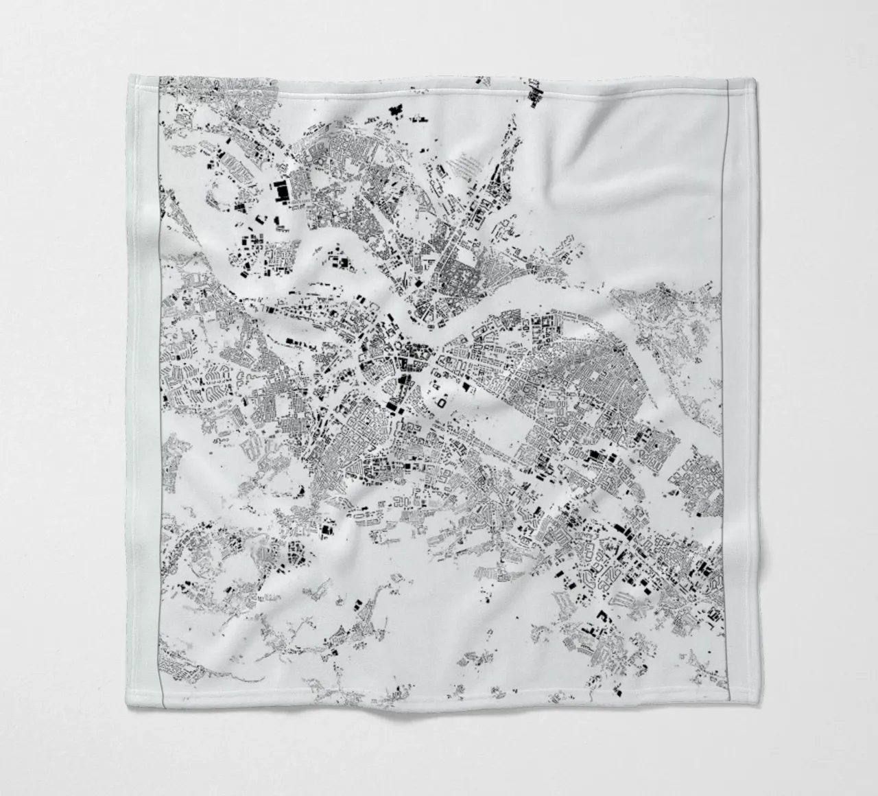 Stuttgart coperta in pile da The Cartography Collection