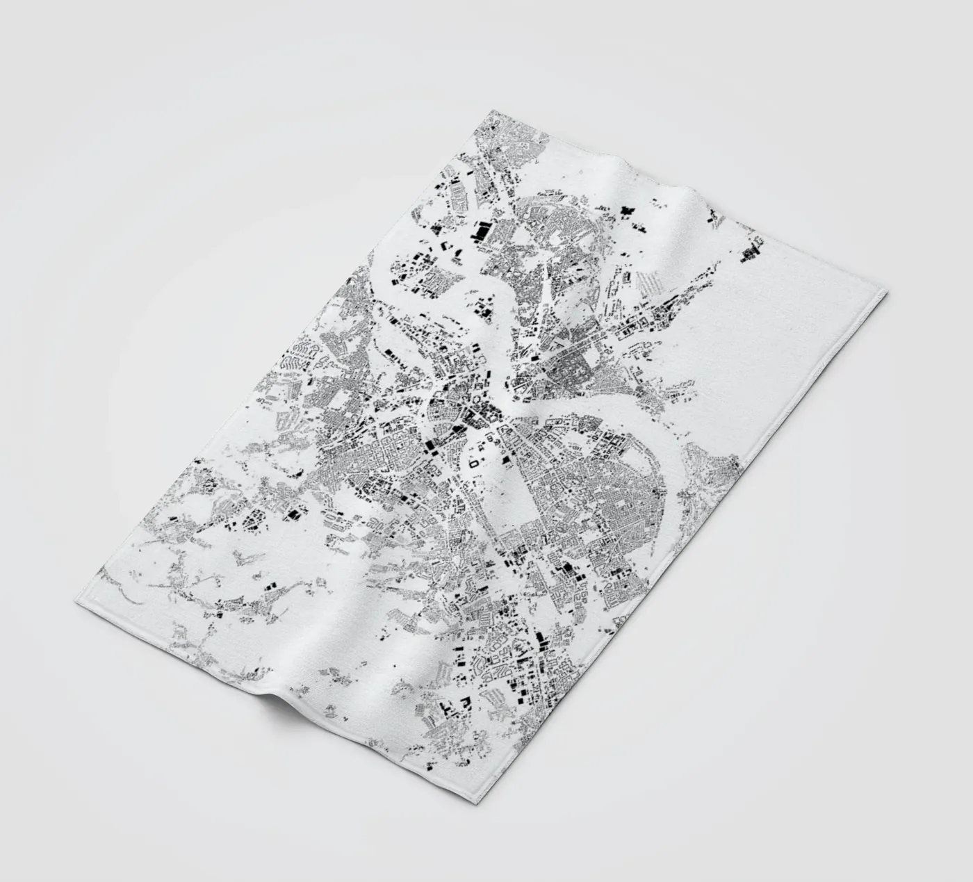 Stuttgart fleecedeken van The Cartography Collection