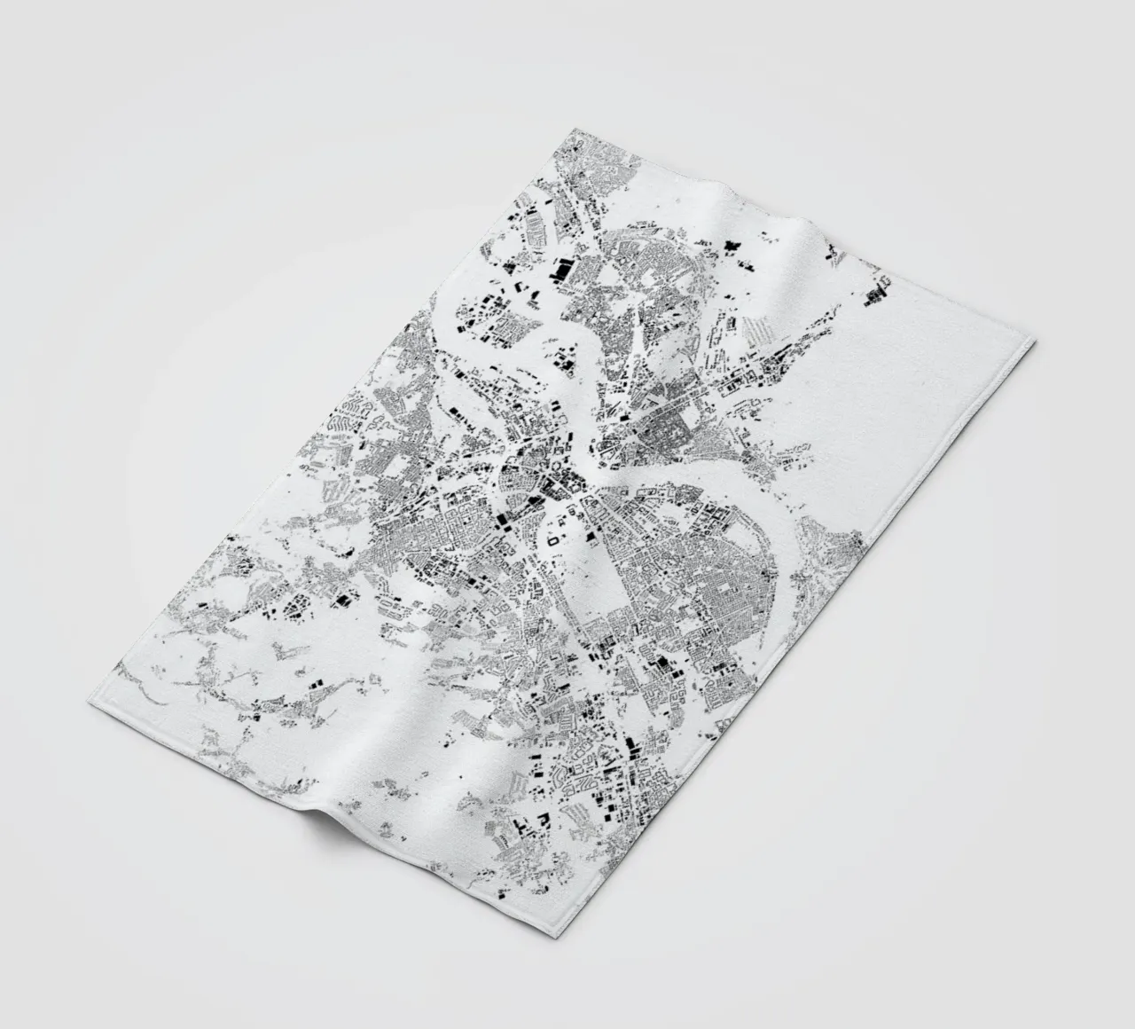 Stuttgart coperta in pile da The Cartography Collection