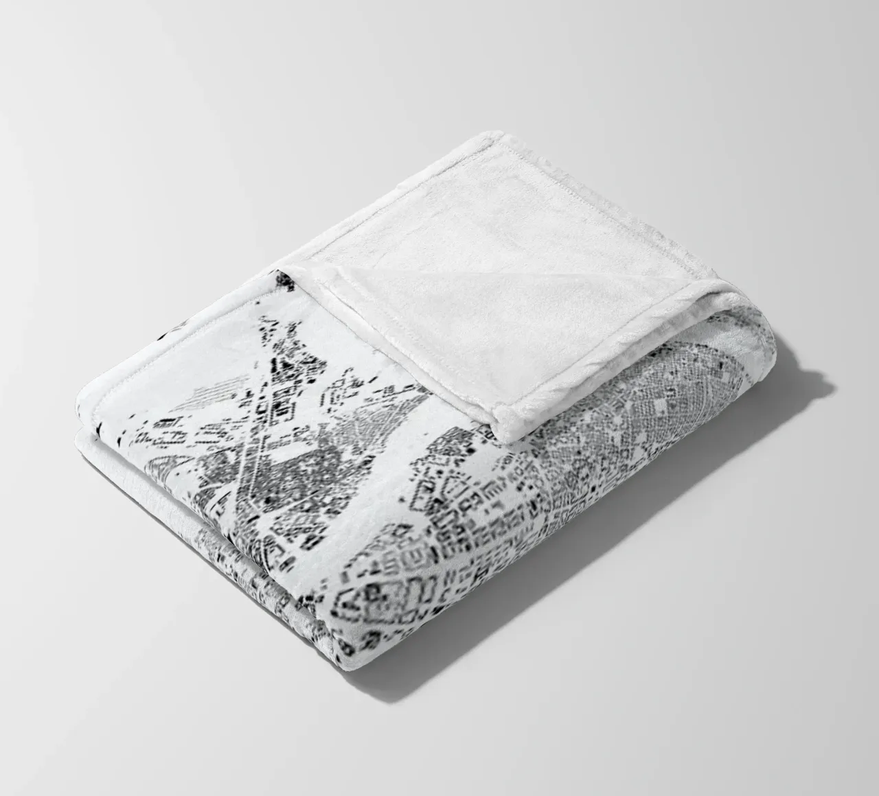 Stuttgart coperta in pile da The Cartography Collection