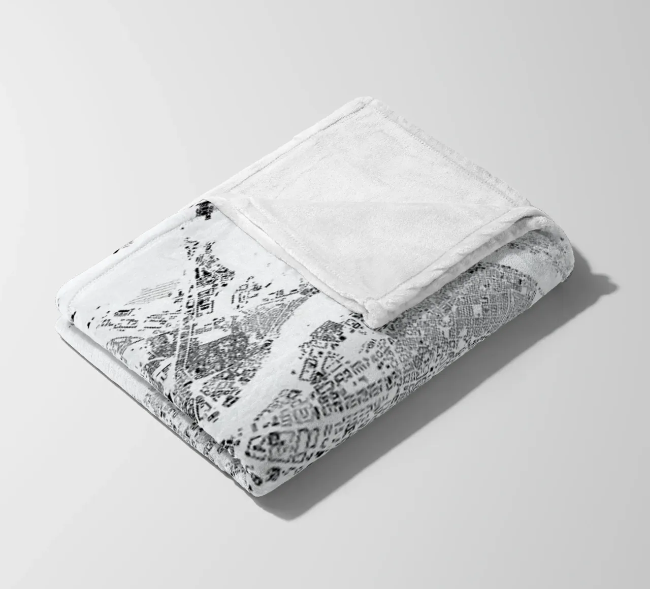 Stuttgart coperta in pile da The Cartography Collection