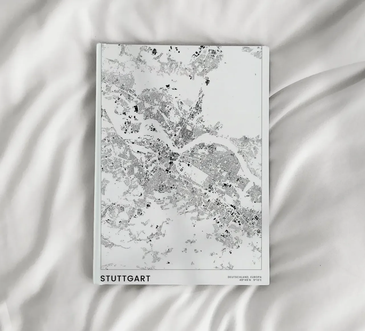 Stuttgart notebook by The Cartography Collection