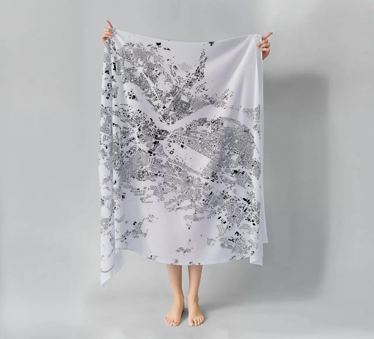 Stuttgart telo mare da The Cartography Collection