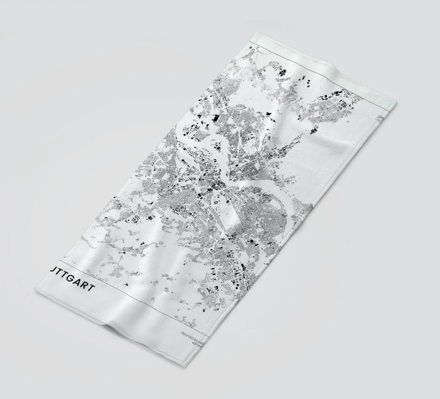 Stuttgart telo mare da The Cartography Collection