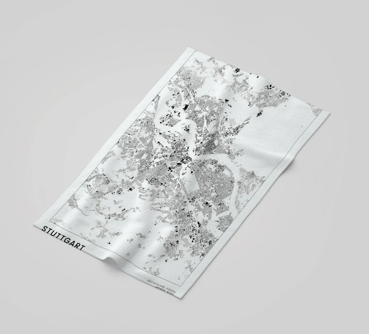 Stuttgart telo mare da The Cartography Collection