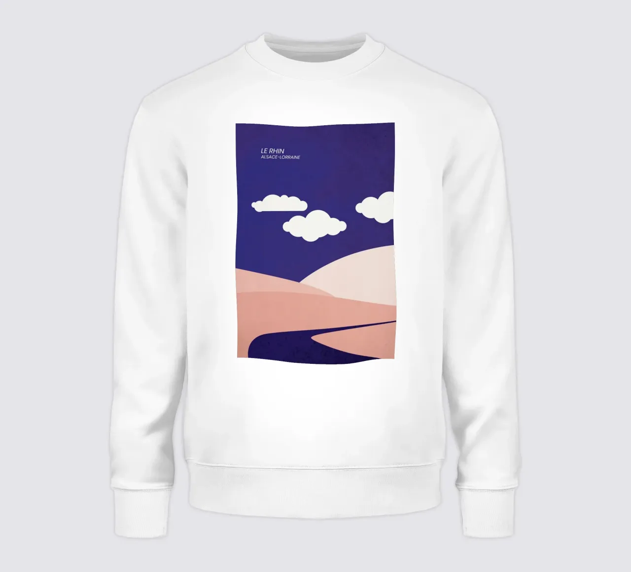 Le Rhin felpa da The Cartography Collection