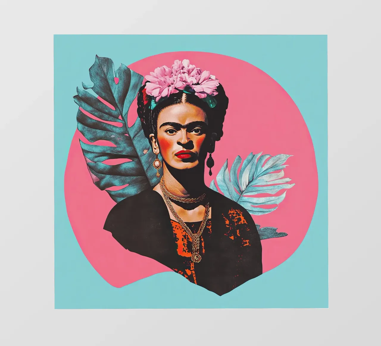 Frida Kahlo - Collegata in pace pellicola backlit da Fantasias Florales
