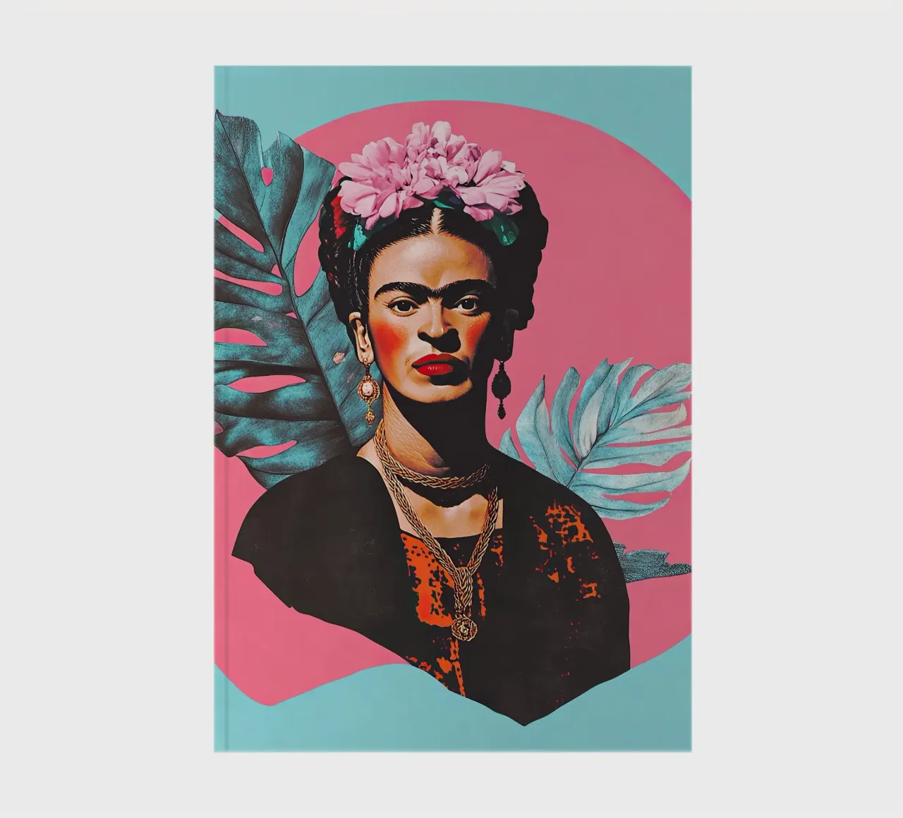 Frida Kahlo - Collegata in pace diario da Fantasias Florales
