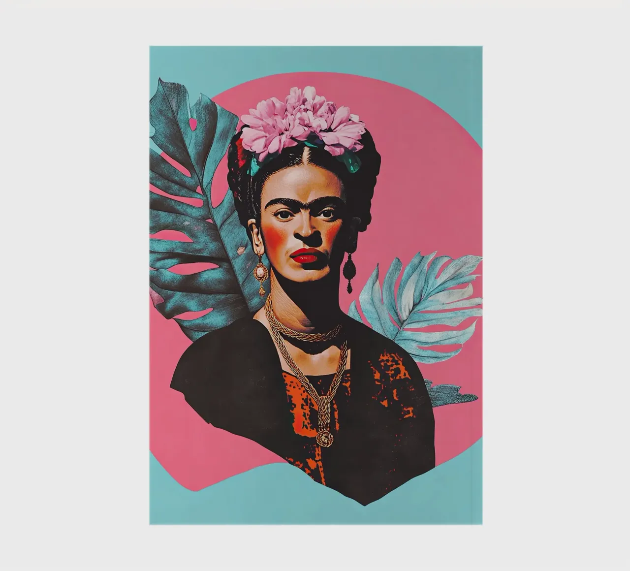 Frida Kahlo - Collegata in pace diario da Fantasias Florales