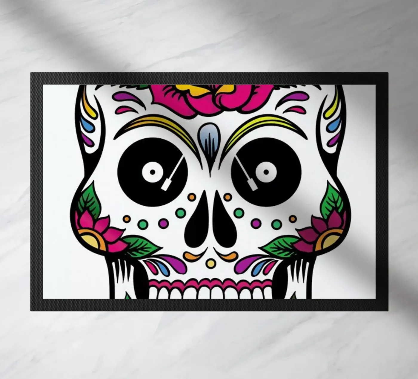 Skull doormat by a Love Supreme