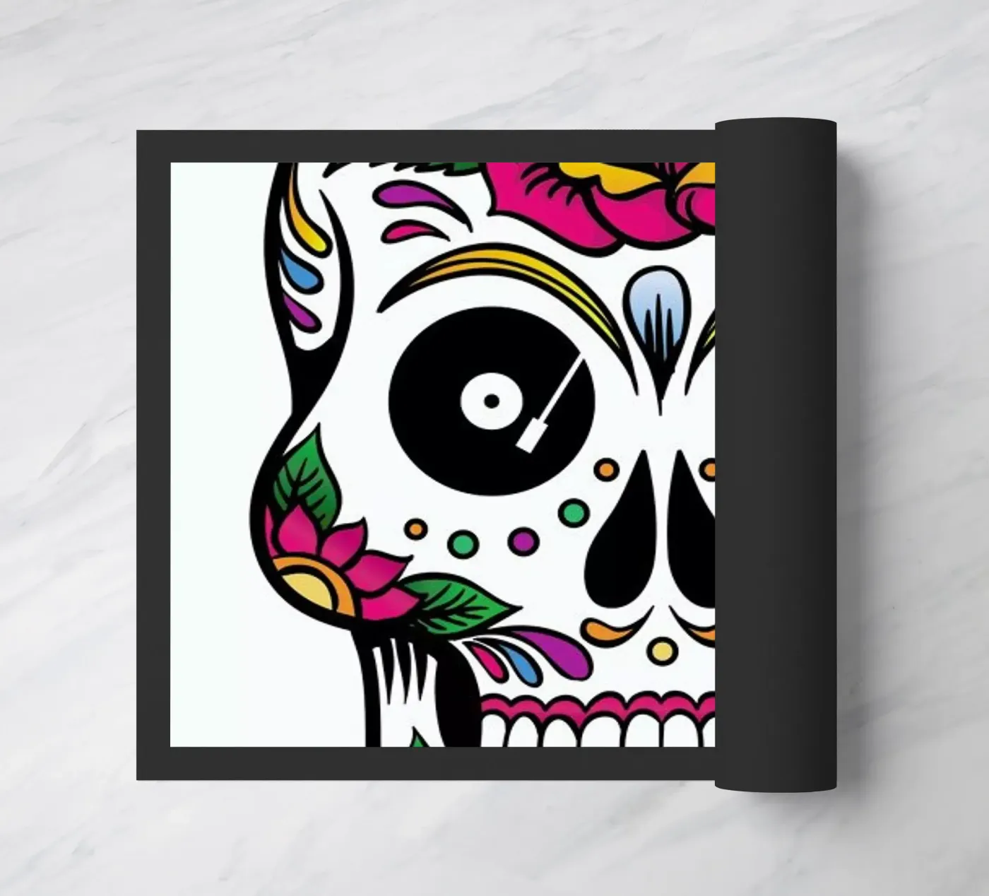 Skull doormat by a Love Supreme