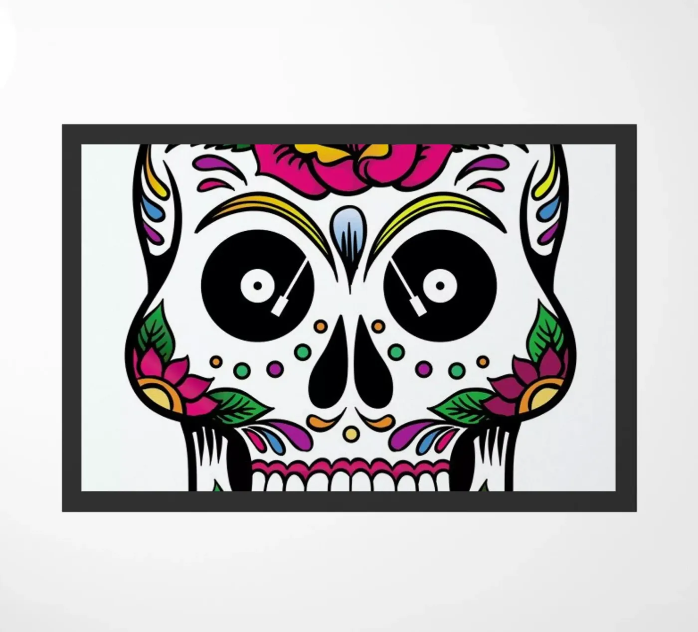 Skull doormat by a Love Supreme