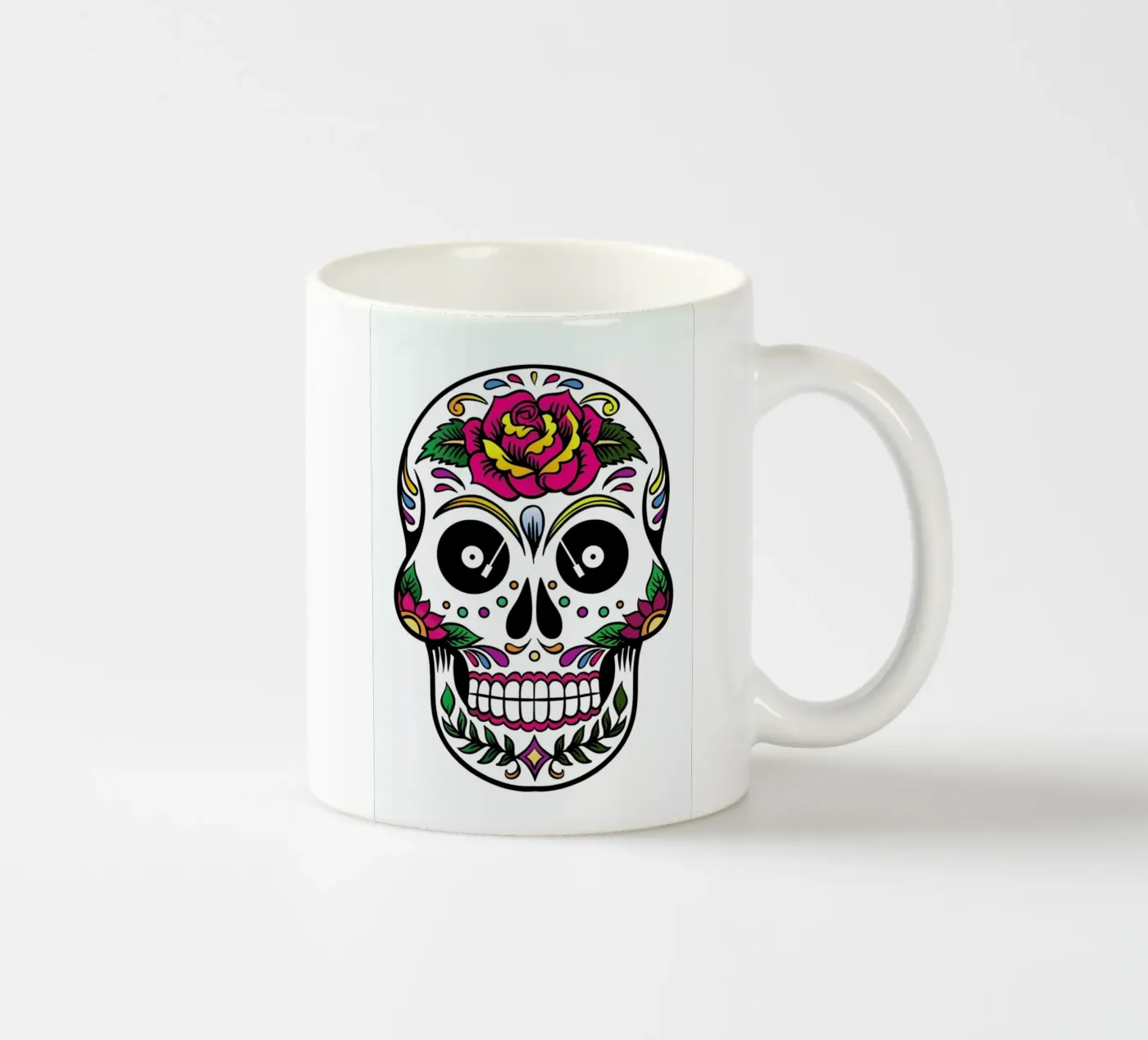 Skull ceramic mug by a Love Supreme