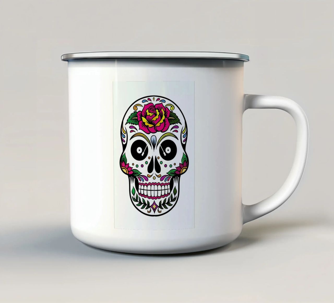 Skull tazza in smalto da a Love Supreme