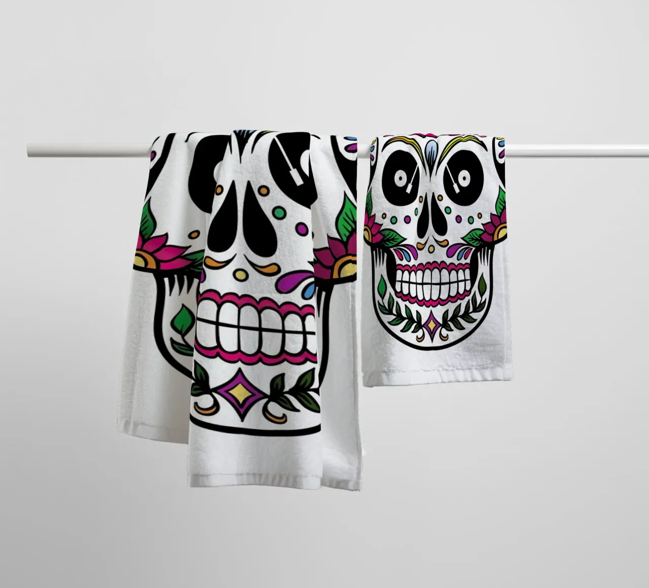 Skull asciugamano da bagno da a Love Supreme