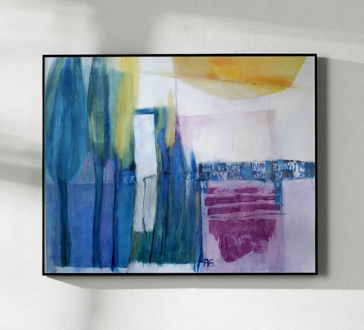 Färben plexiglass da Anita Gewald