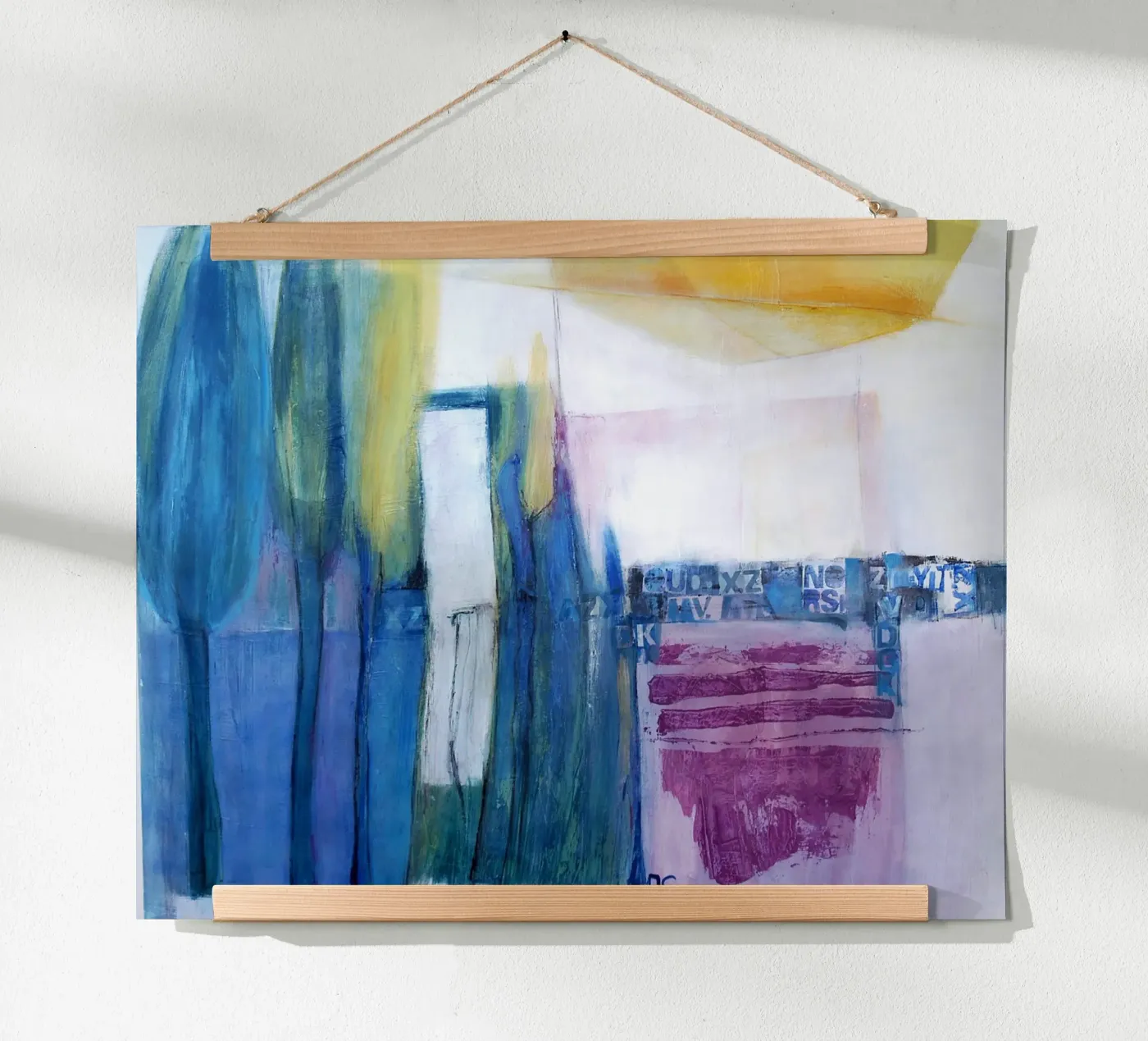 Dyeing poster van Anita Gewald