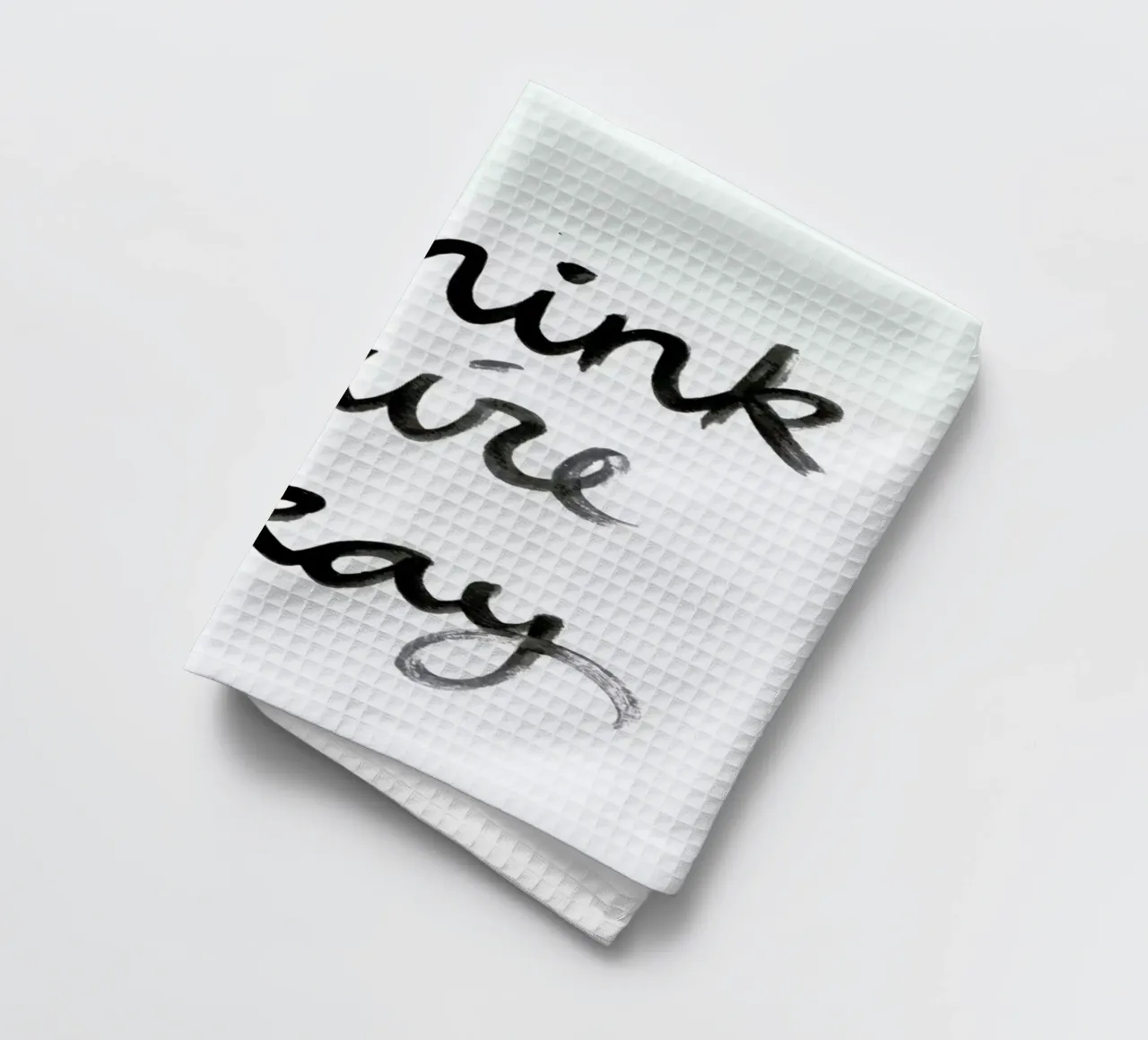 Youre Okay tea towel by Dead Language