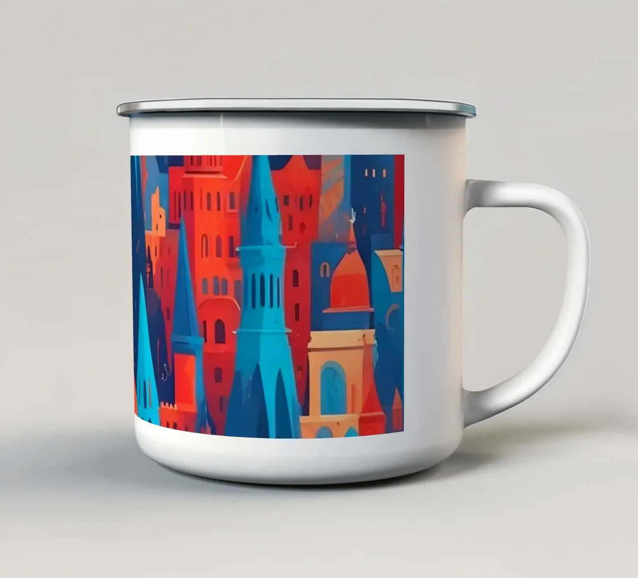 Fig.Others1032 tazza in smalto da POSTERS - Peter Lorenz