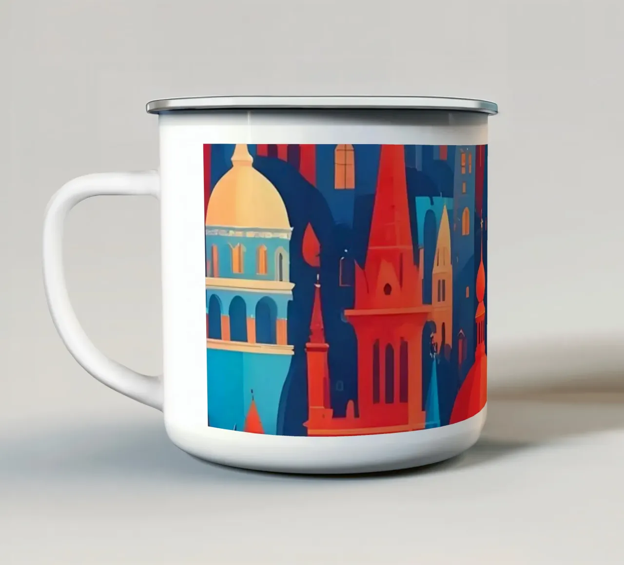Fig.Others1032 tazza in smalto da POSTERS - Peter Lorenz