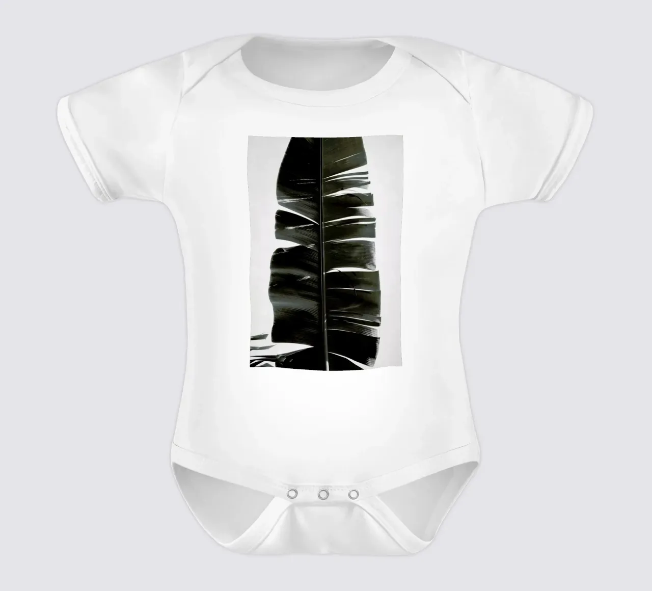 Tropical Jungle Vibes body neonato maniche corte da Studio Nahili