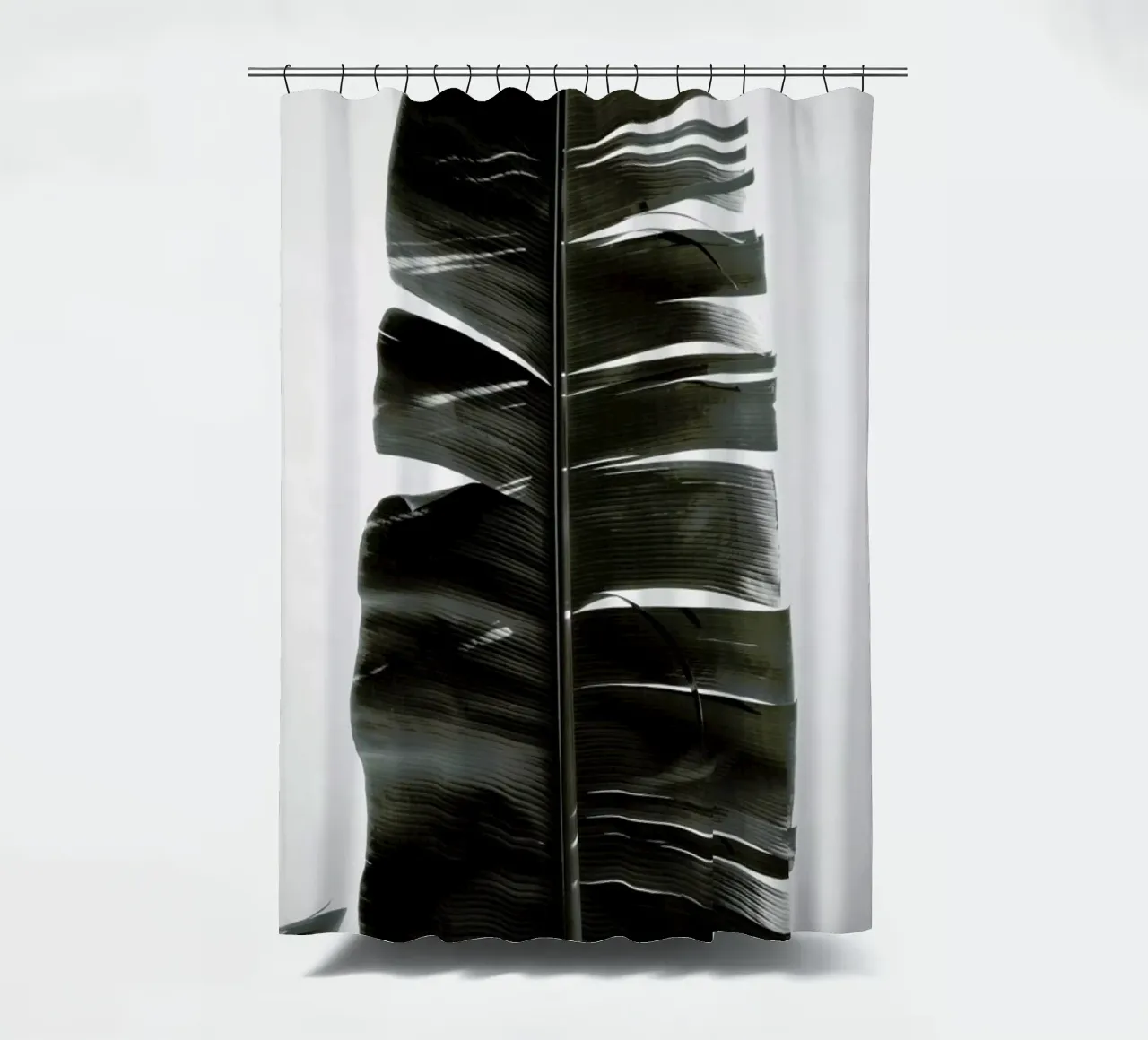 Tropical Jungle Vibes shower curtain by Studio Nahili