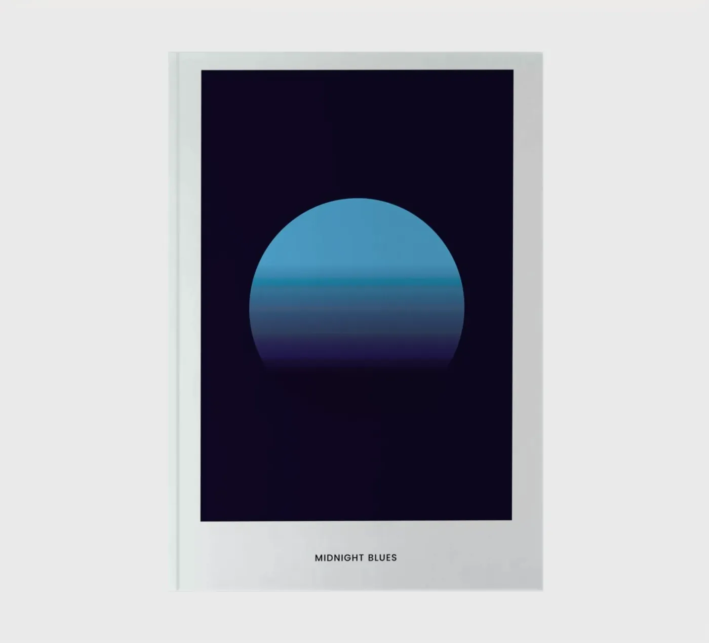 Midnight #5 notebook by daylight design studio