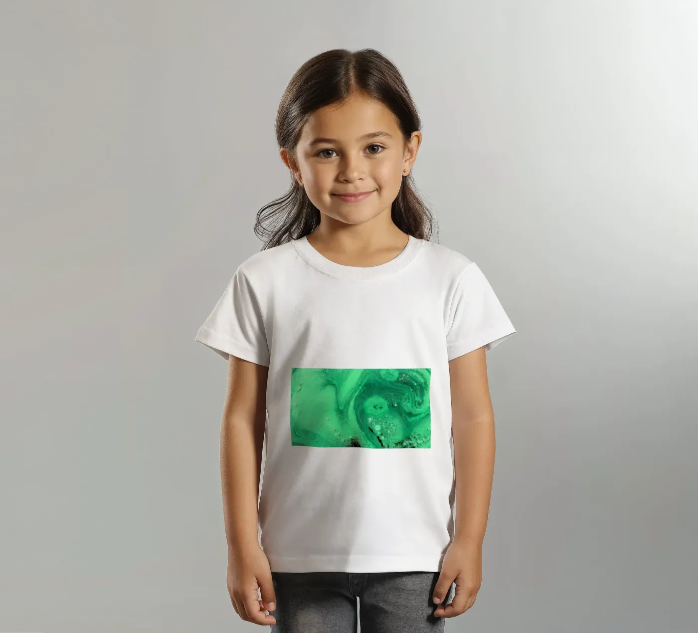 Verde t-shirt bambini da Massimo Frascogna