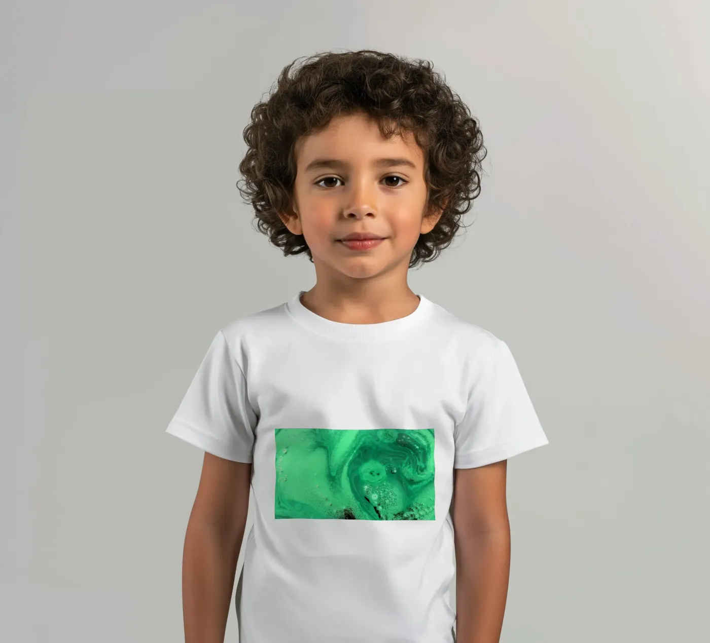 Verde t-shirt bambini da Massimo Frascogna