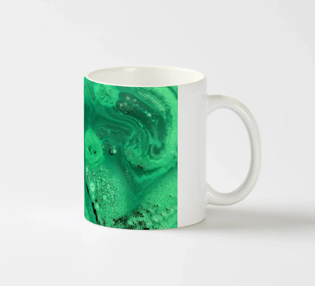 Verde tazza in ceramica da Massimo Frascogna