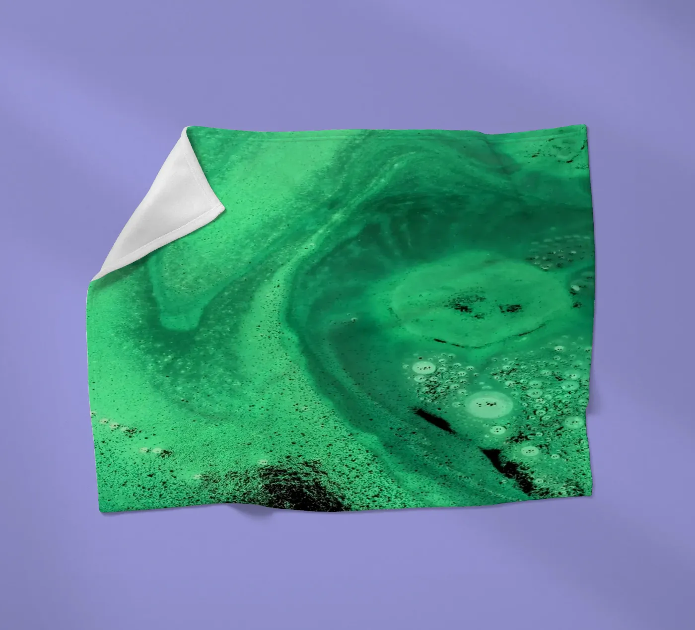 Verde coperta in pile da Massimo Frascogna