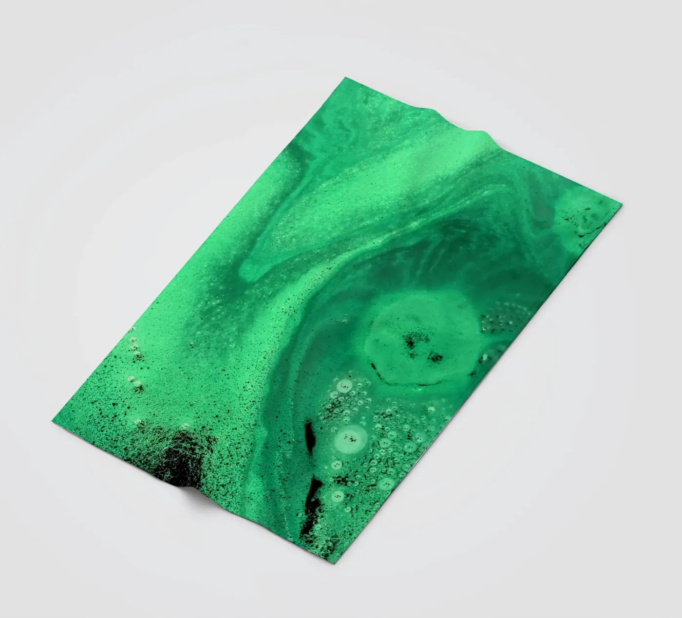 Verde coperta in pile da Massimo Frascogna