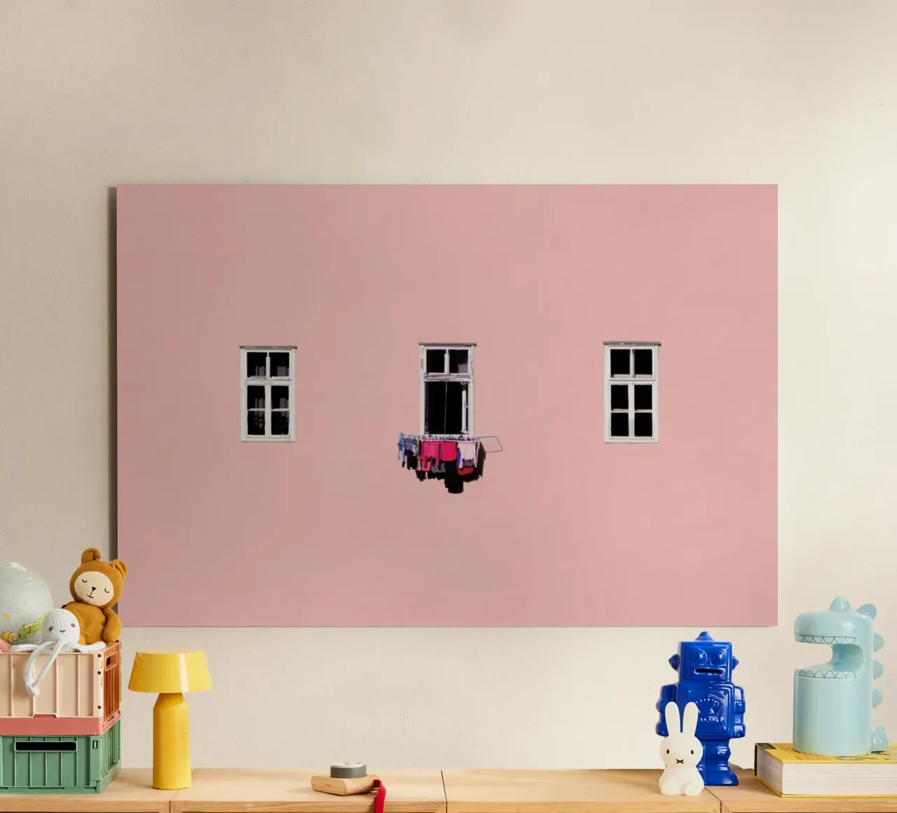 Laundry Day alluminio dibond da Rupert Höller
