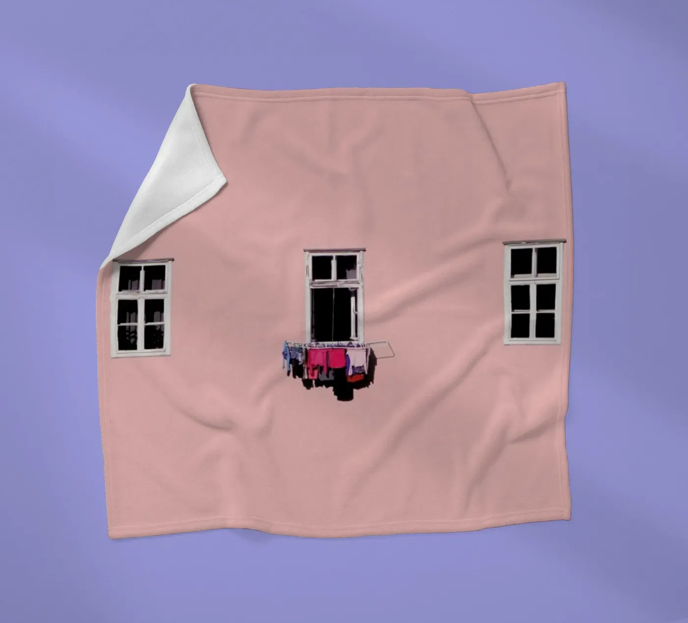 Laundry Day Fleecedecke von Rupert Höller