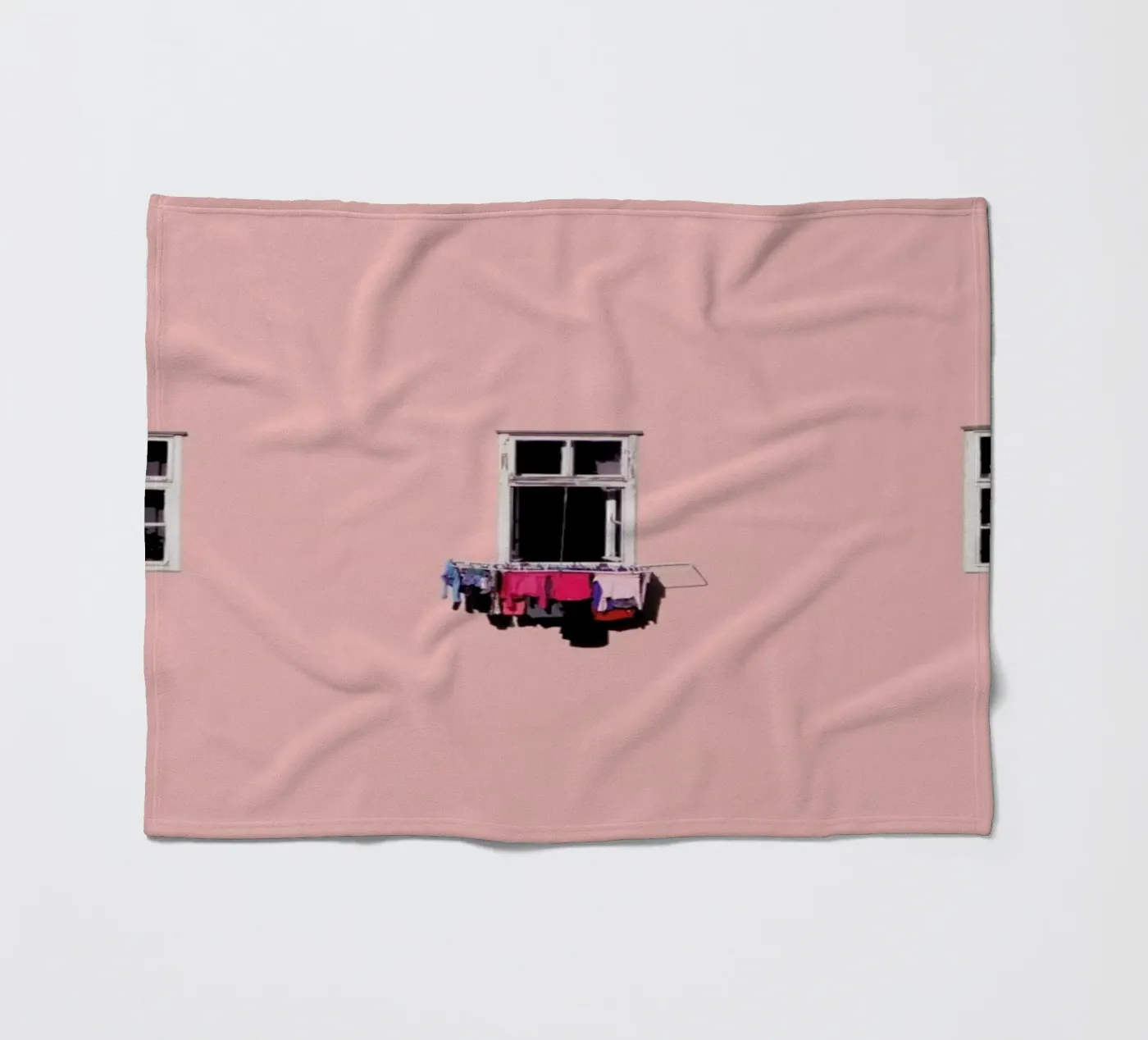 Laundry Day Fleecedecke von Rupert Höller