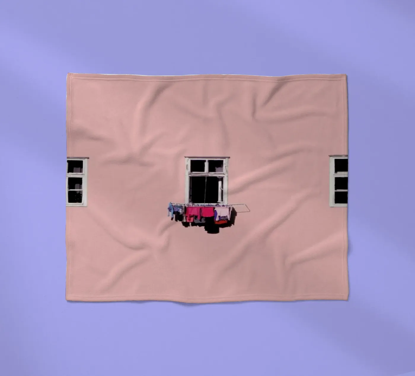 Laundry Day fleecedeken van Rupert Höller