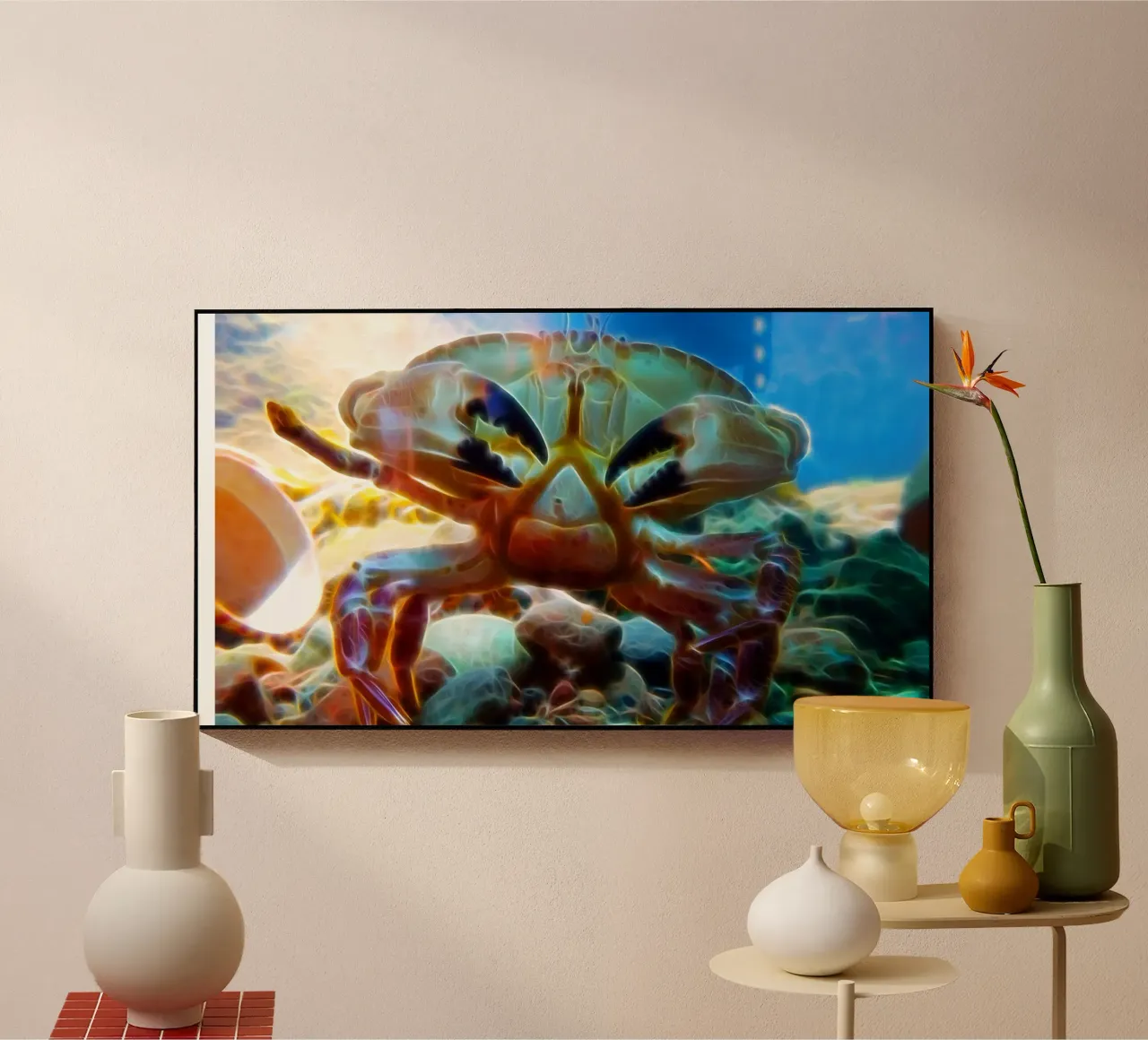 Crab plexiglass da Massimo Frascogna