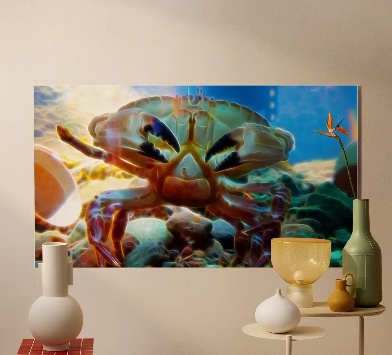 Crab plexiglass da Massimo Frascogna