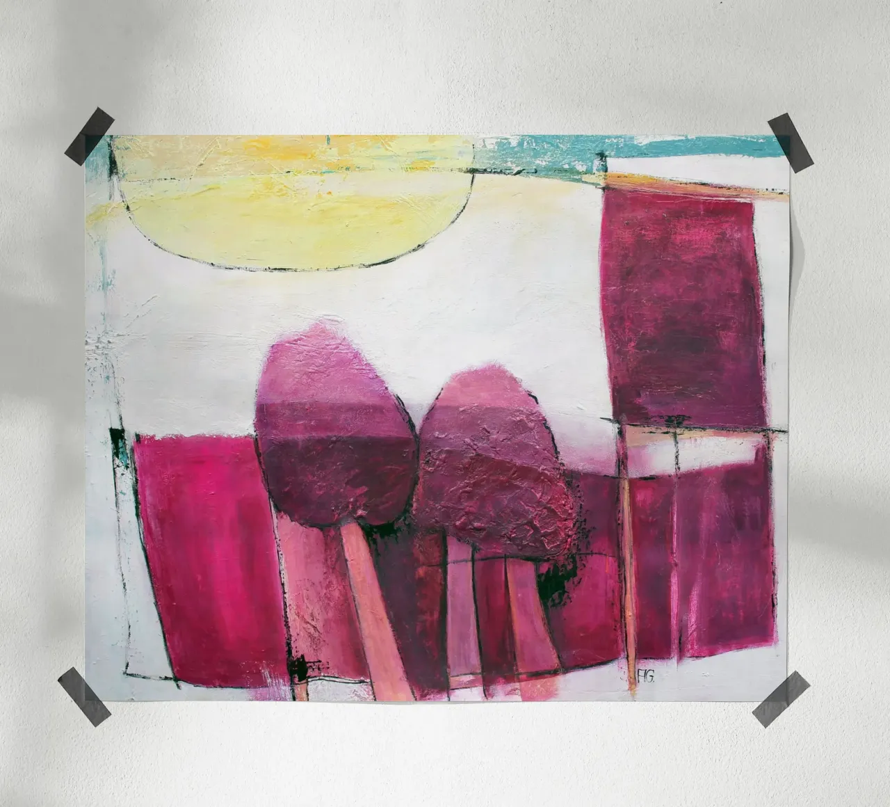 Himbeerwald poster da Anita Gewald